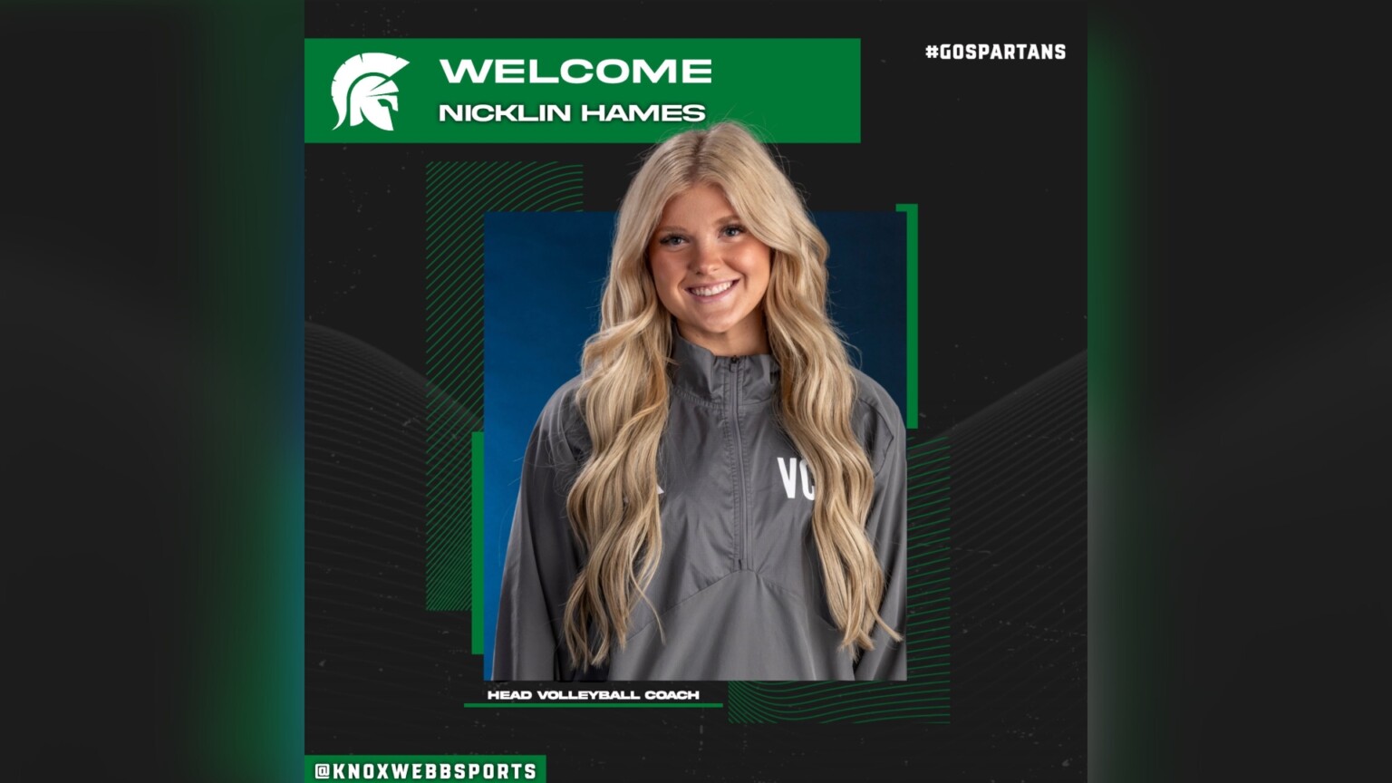 Former Husker Nicklin Hames named head volleyball coach at alma mater