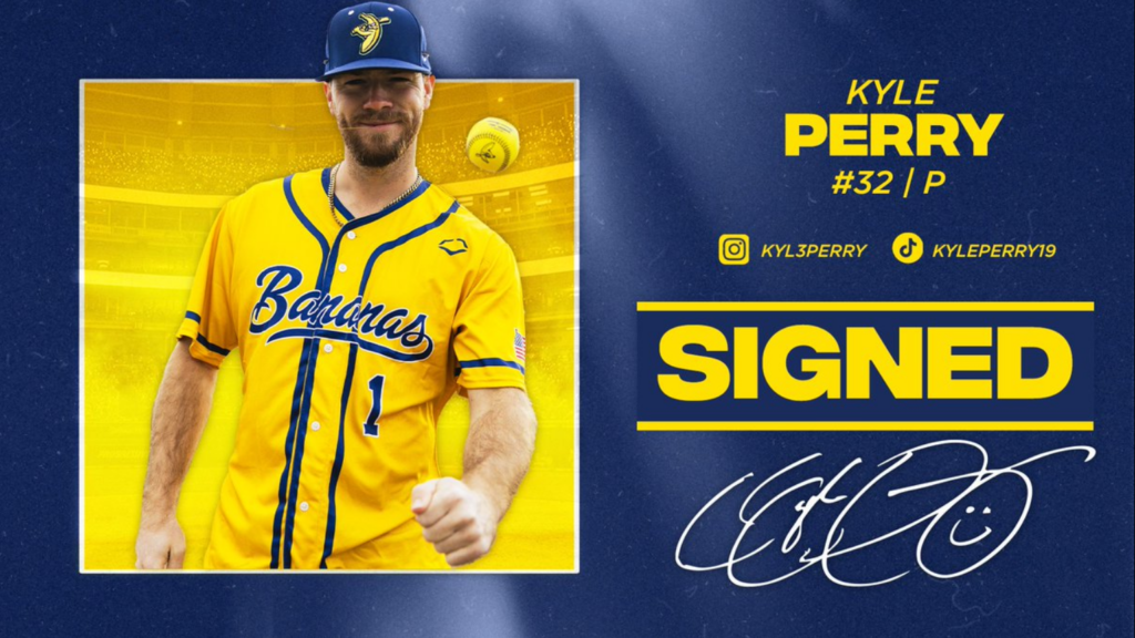 Kyle Perry Signs With Savannah Bananas