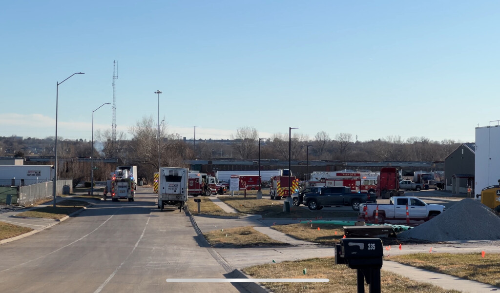Lincoln Fire & Rescue at the Instinct pet food plant near Southwest 32nd Street and West O streets.