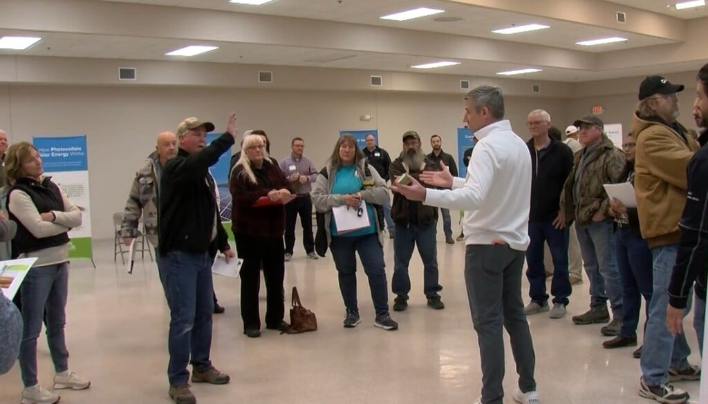 Solar farm meeting