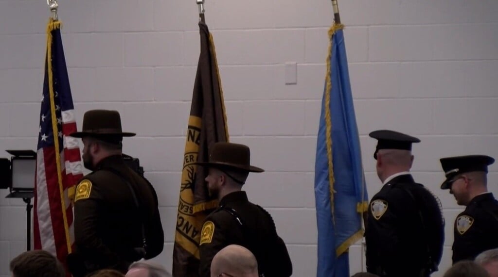 Lincoln Police Department and Lancaster County Sheriff's Office recruits.