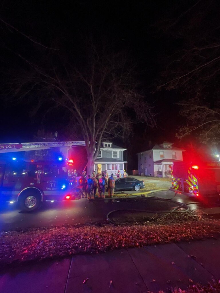 House fire near 23rd and Garfield streets