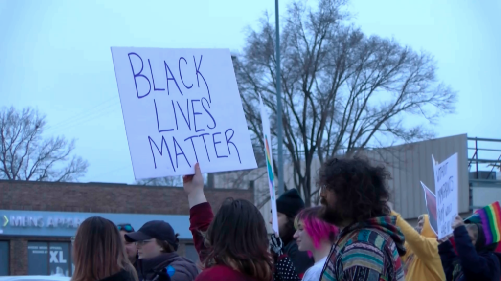 Protest in Lincoln