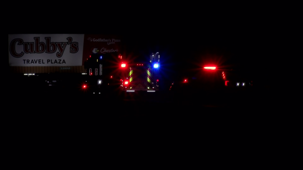 Vehicle fire on I-80 near Waverly