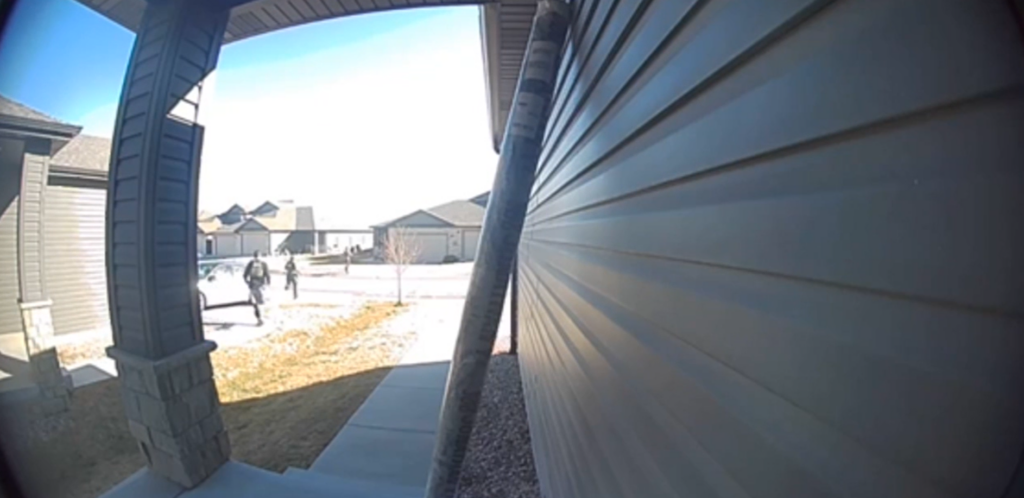 Ring Doorbell Footage Shows Officers Chasing Suspect Through South Lincoln Neighborhood