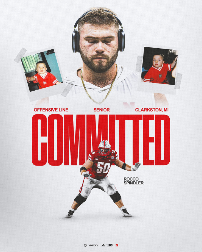 Rocco Spindler commits to Nebraska