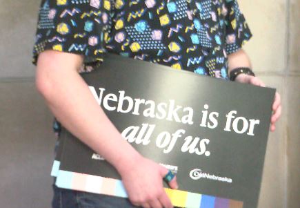 Protest at Nebraska State Capitol