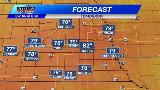 WARM and WINDY Monday brings fire danger