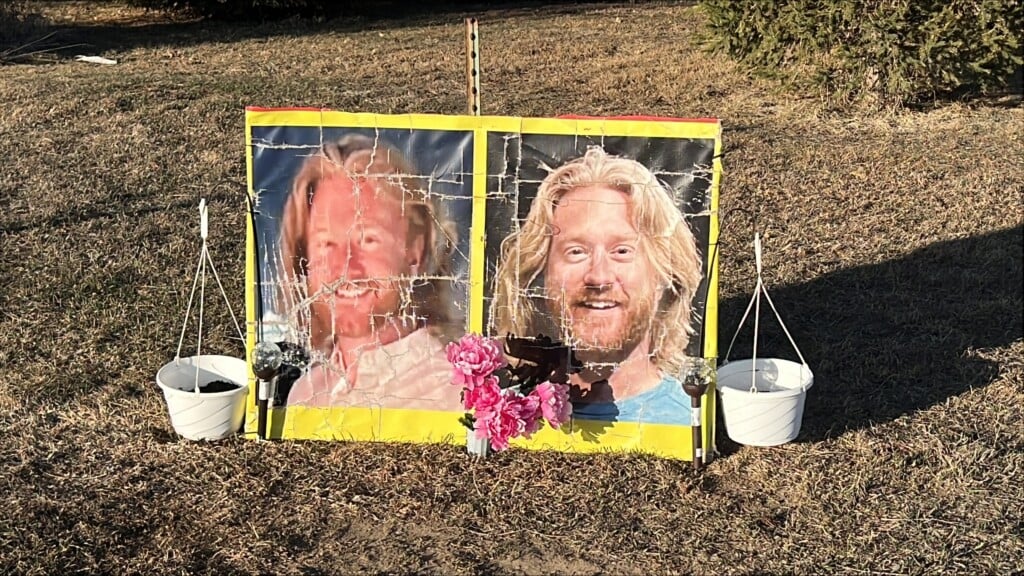Tyler Goodrich memorial at 120th Street and Saltillo Road near Bennet.