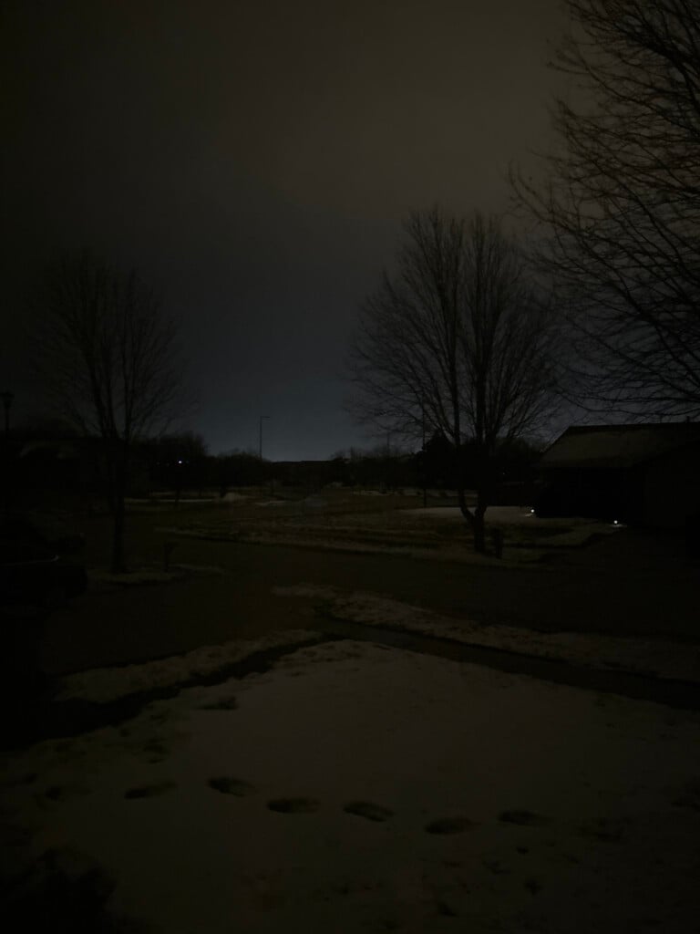 Power outage near 14th Street and Fletcher Avenue