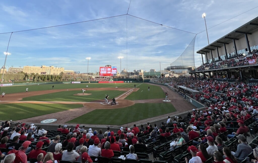 Nebraska faces No. 5 Oregon State at Haymarket Park.