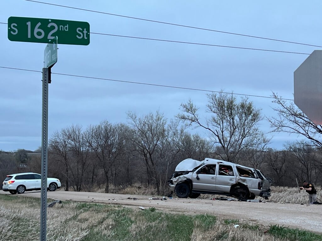 Driver in critical condition after rollover crash south of Bennet