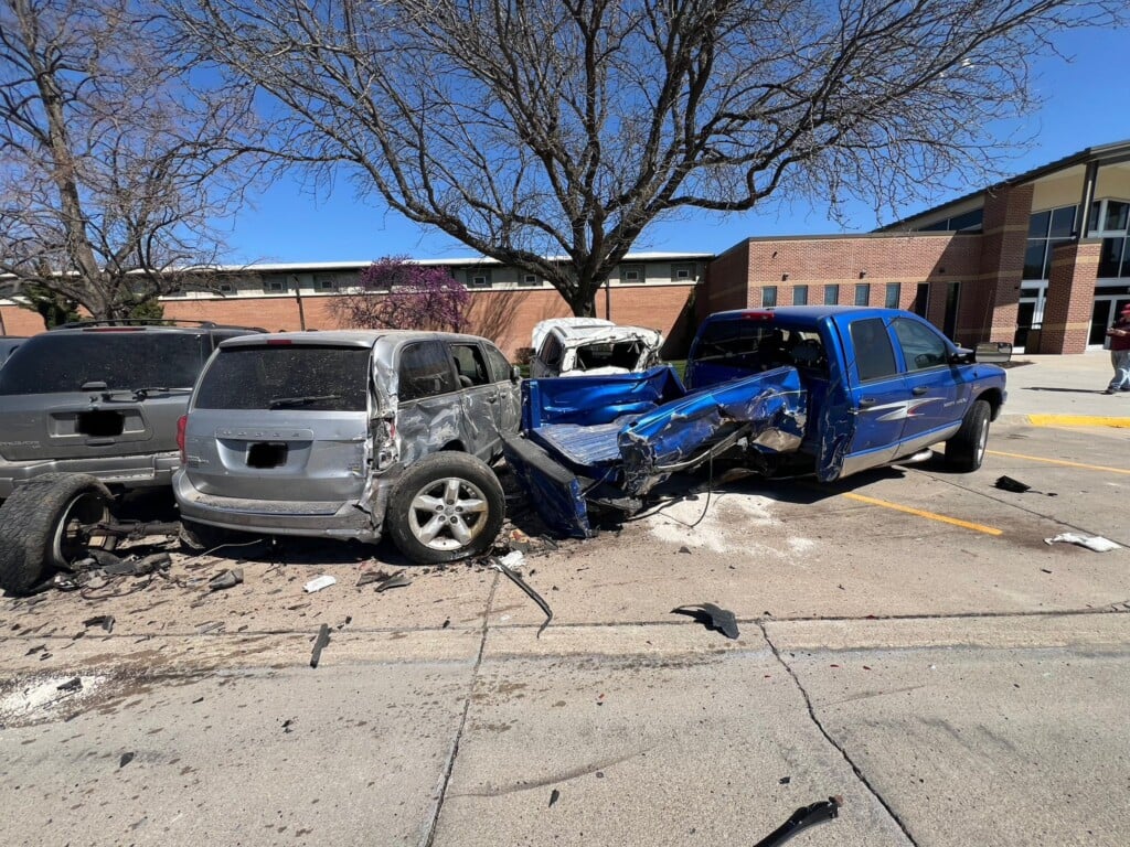 15-vehicle crash in Kearney