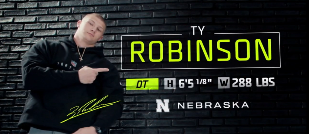 Philadelphia Eagles Select Nebraskas Ty Robinson In Fourth Round