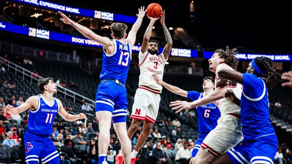 Nebraska basketball vs Boise State - Brice Williams