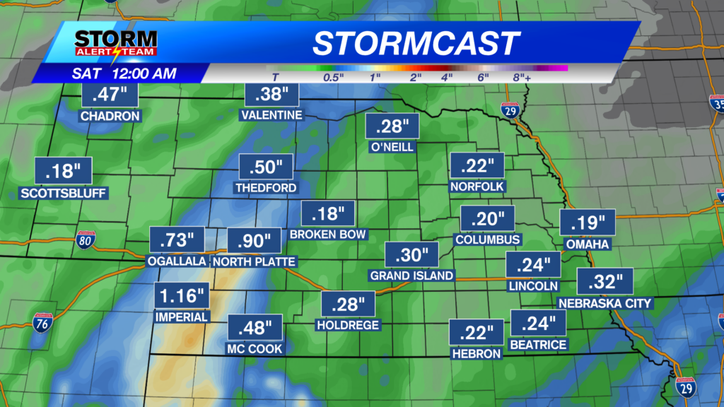 Model Precip Through Fri Night