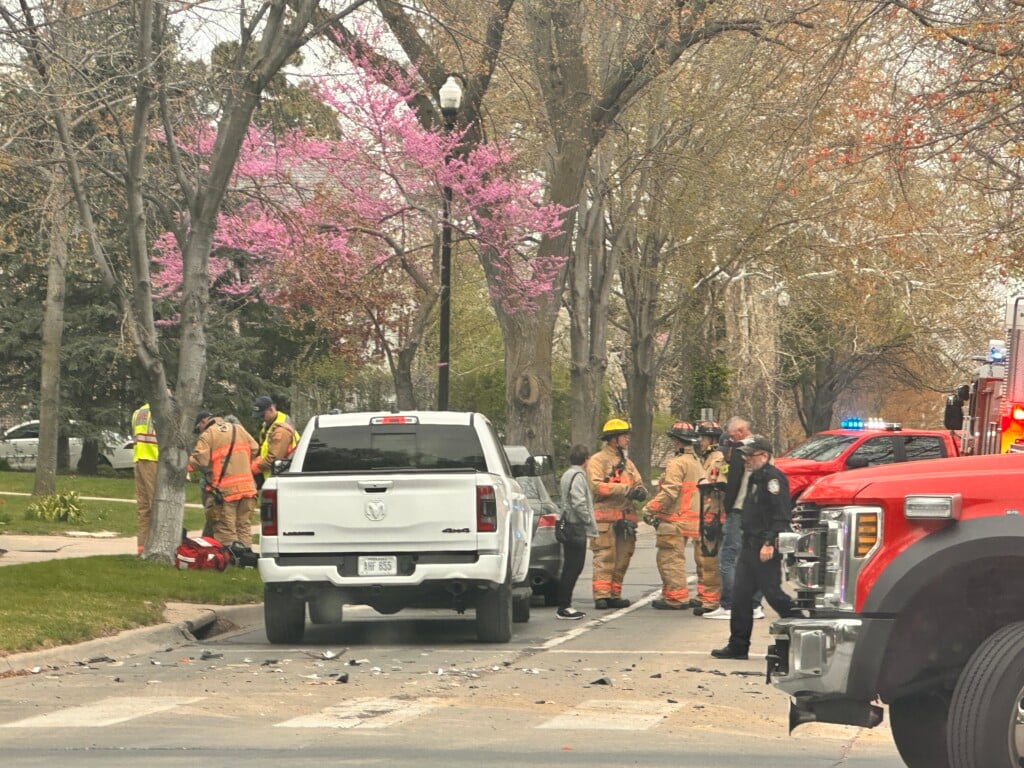 Two-vehicle crash on 27th and Van Dorn