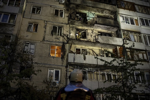 Kyiv Comes Under Large Scale Russian Drone And Missile Attack With Explosions Heard Throughout City