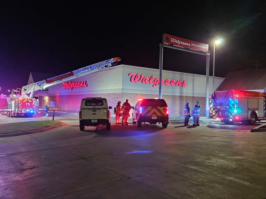 LFR responds to a fire at Walgreen's near 70th and O streets.