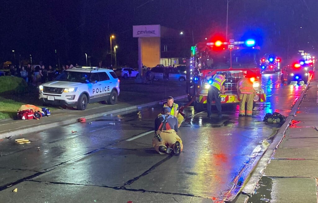 One arrested, two hospitalized in rollover crash in central Lincoln