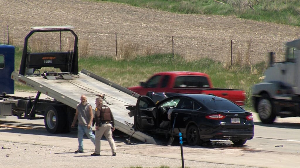 Crash on Interstate 80