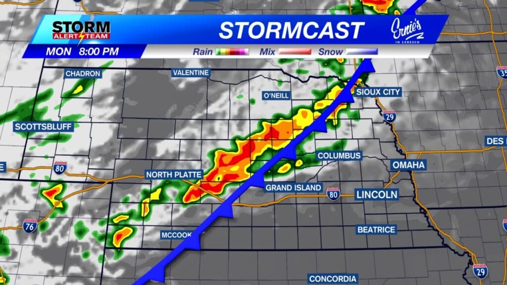 Severe Potential Across Nebraska Monday Evening Into Early Tuesday June 2, 2025