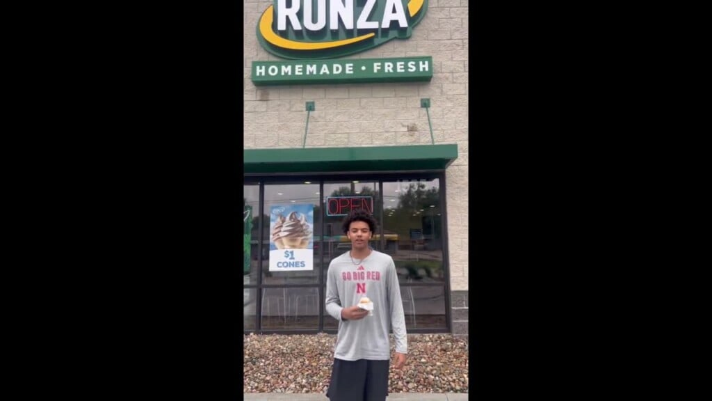 Watch: Nebraska Football Commit Tries Runza For First Time