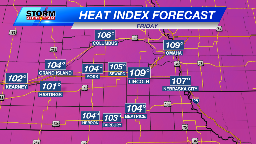 Heat Index Dma Tomorrow
