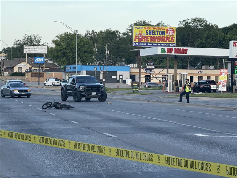 Crash at 27th and O streets