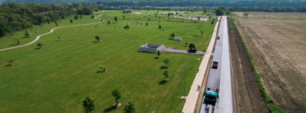 Nebraska Engineering paves way for plastic road in South Sioux City