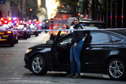 At Least 2 People Shot At Manhattan Office Building Housing Financial Firms And Nfl, Source Tells Ap