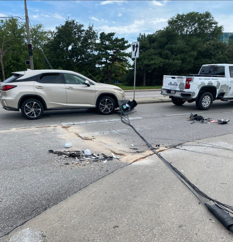 Crash at 16th and Old Cheney