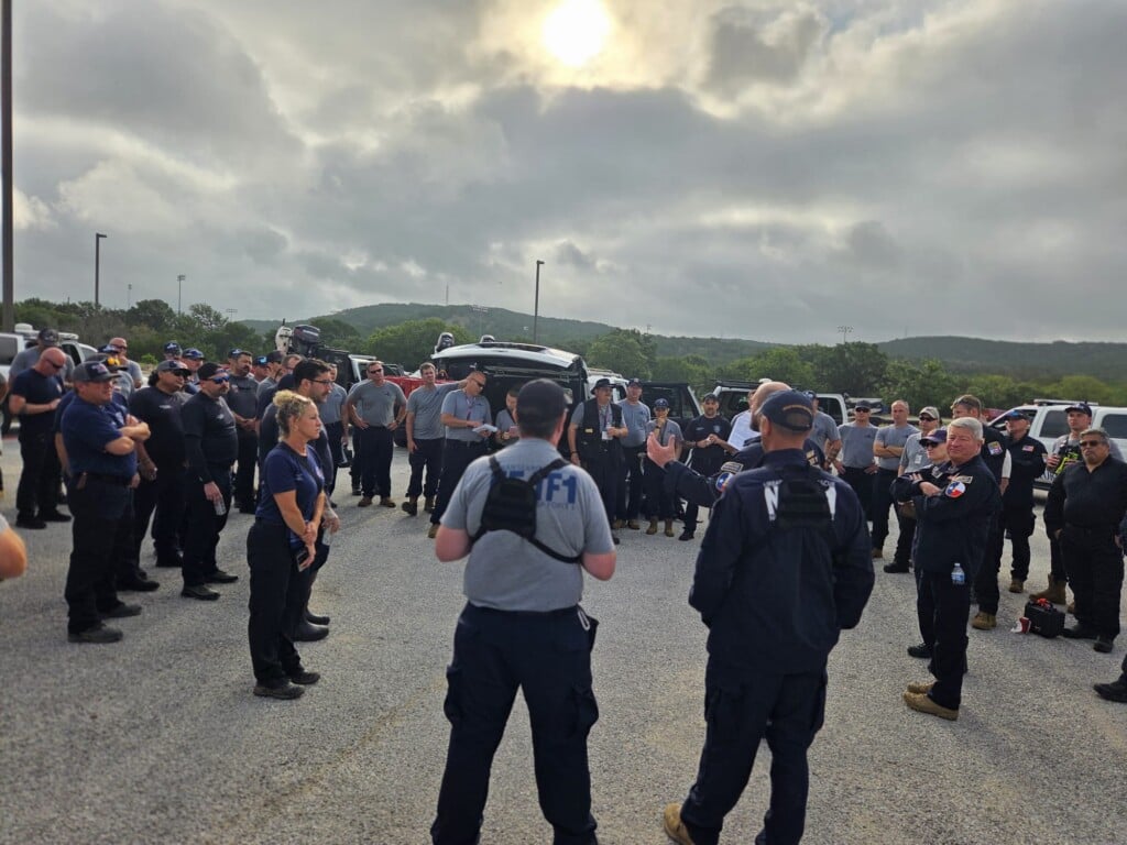 Gov. Jim Pillen provides update on Nebraska Task Force One's search and rescue efforts in Texas