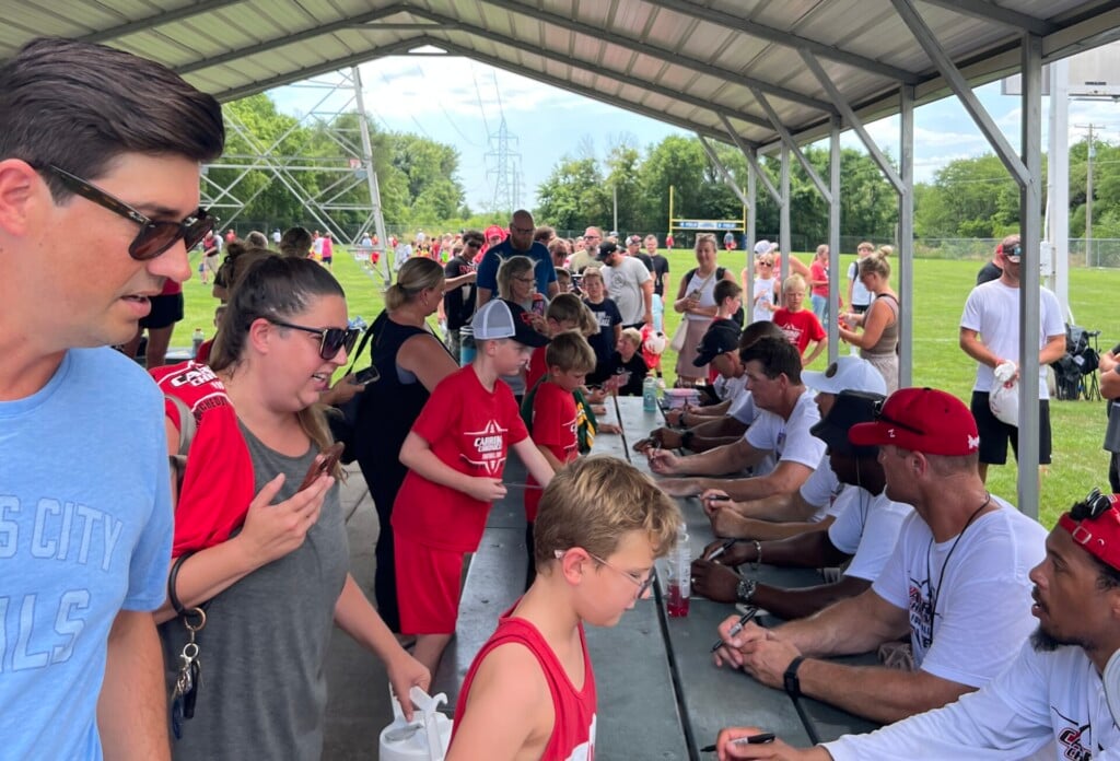 Carriker Chronicles Football Camp