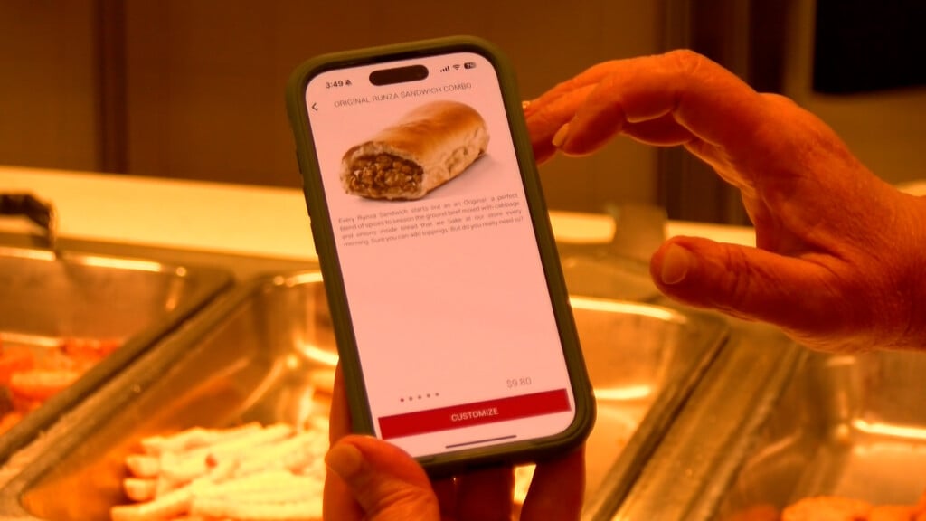 Runza On Phone