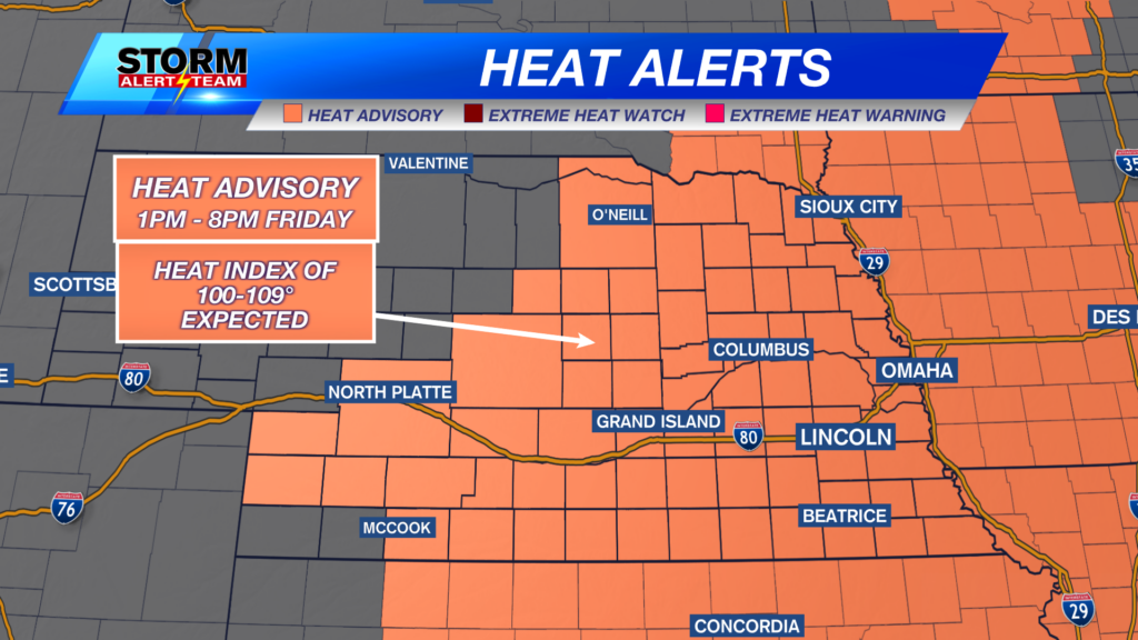 Heat Advisory Friday