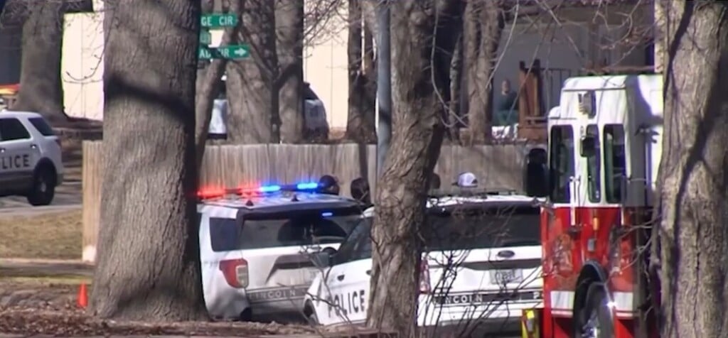 Police cruisers