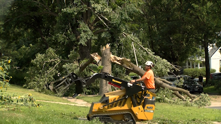 Bolted Awake Seward Residents Wake Up To Damage From Saturdays Early Morning Storm