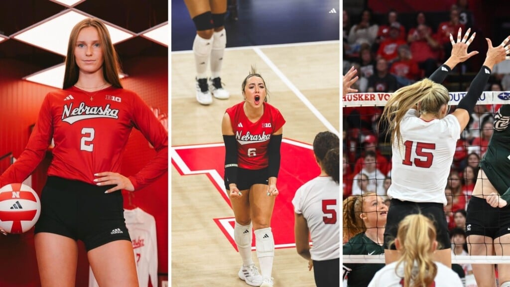 Three Huskers Honored With Weekly Big Ten Volleyball Awards 1