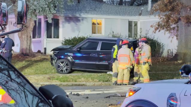 One hospitalized following two-vehicle crash in east Lincoln