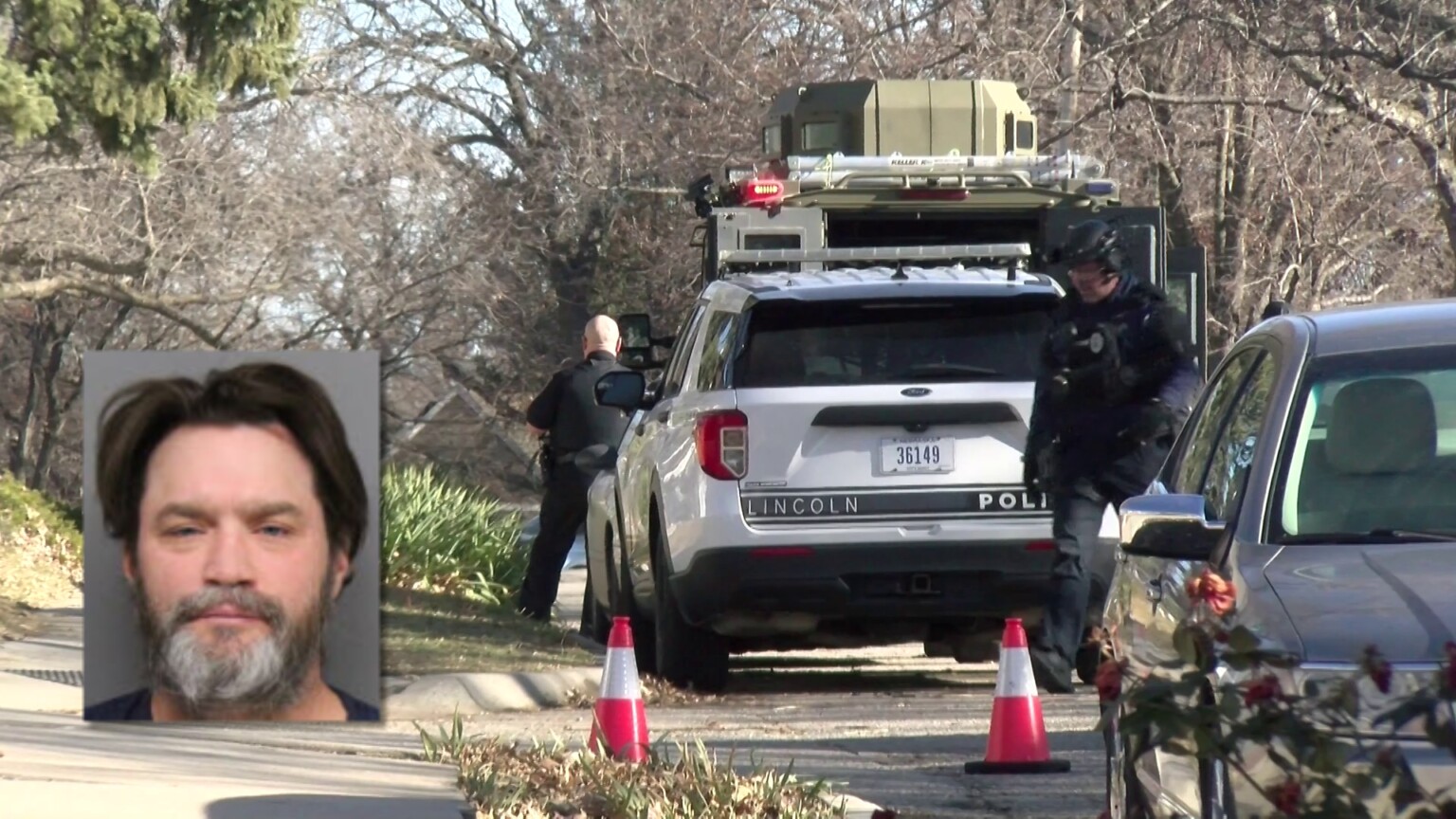 Man arrested after hours-long standoff at south Lincoln home, police say