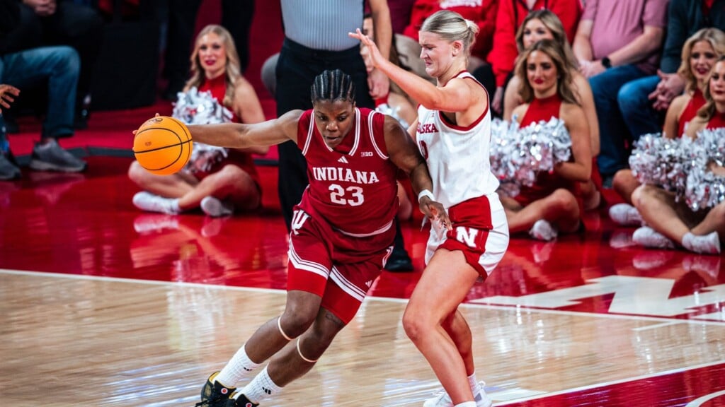 Princes 20 Helps No 25 Nebraska Womens Basketball Top Indiana