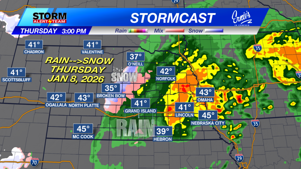 Stormcast With Temperature