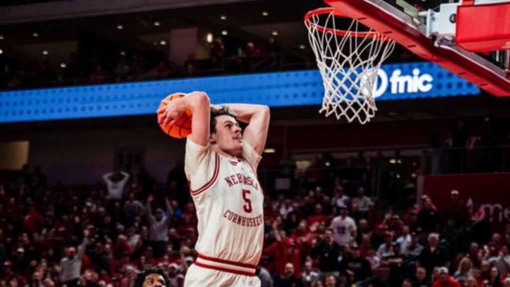 No 12 Nebraska Basketball Uses Late Run To Top Maryland