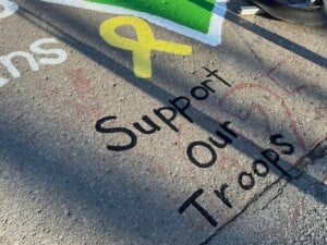 Bellevue Shamrock Support Our Troops