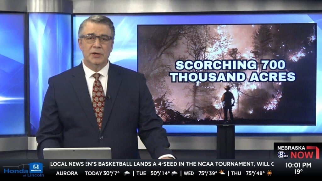 'the Days Ahead Are Really, Really High Risk': Nebraska State Officials Hold Briefing About Wildfires