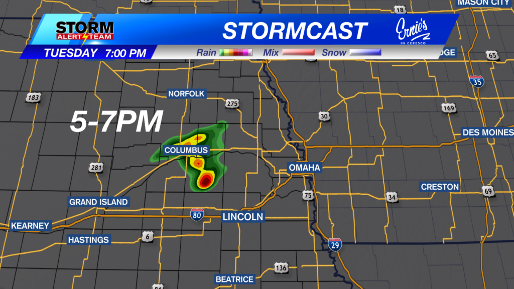 Stormcast With Temperature