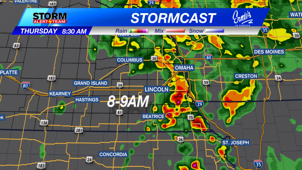Stormcast With Temperature