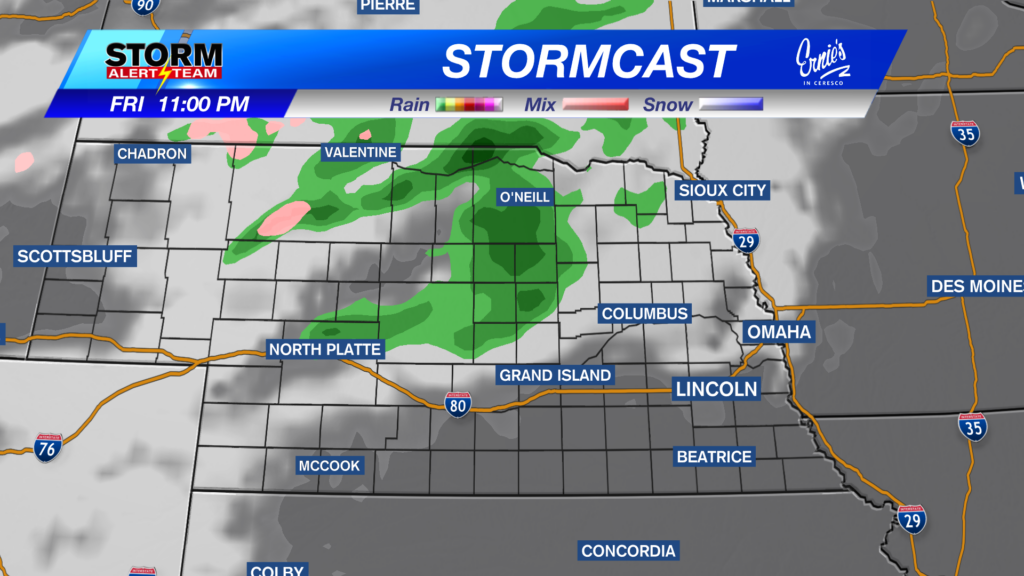 Quiet Friday ahead, but rain possible over the weekend