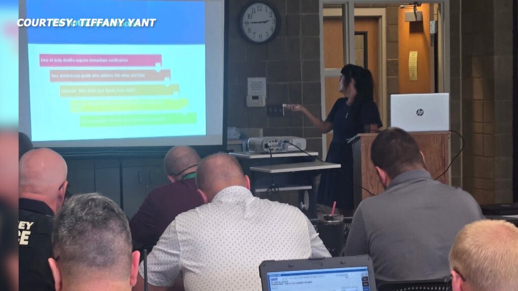 'it's All Encompassing': Fallen Officer's Daughter Trains Law Enforcement On Life After Tragedy
